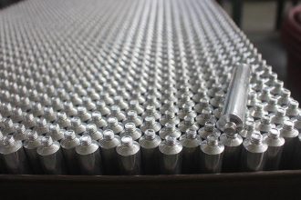 Extruded aluminium tubes